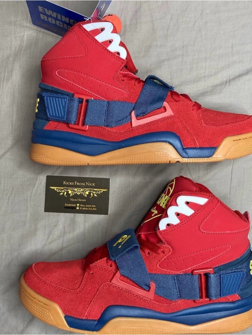 Ewing Concept x Sean Price (1/72 Pairs Made)

Size 9.5